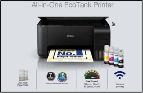 Epson Eco Tank L3210 AIO Print Scan Copy Printer